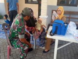 Peduli Kesehatan Warga, Babinsa Kodim Ponorogo Aktif Pendampingan Posyandu ILP