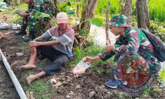 Belajar Asah Asih Asuh, Satgas TMMD Petik Inspirasi dari Kisah Sukses Bapak Suradi
