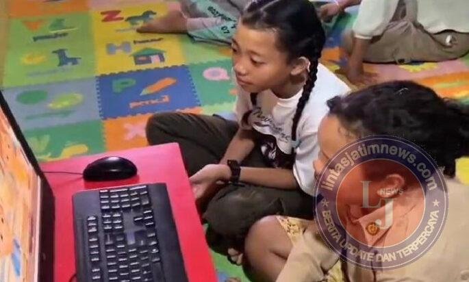 Pojok Baca Edukasi Polsek Kalibaru : Menumbuhkan Minat Baca dan Kepedulian Gizi Anak Sejak Dini