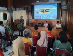 Sasaran Non Fisik TMMD Sengkuyung Tahap II, Kasdim 0735/Surakarta Berikan Materi Wasbang & Bela Negara Kepada Masyarakat