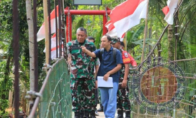 Itjenad Tinjau Jembatan Garuda di Trenggalek, Perkuat Akses dan Mobilitas Warga Desa Prigi