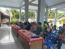 Babinsa Koramil 0801/07 Ngadirojo Hadiri Penyampaian Tata Tertib Pengangkatan Perangkat Desa