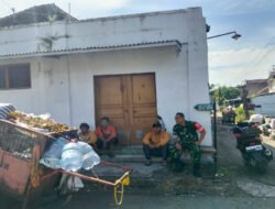 Babinsa Serengan Ajak Warga Jaga Kebersihan Demi Masa Depan yang Lebih Baik