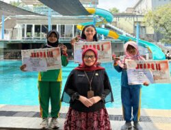 Prestasi Luar Biasa, SDN Kedungsoko Kecamatan Mantup Sabet Juara 1 Renang O2SN Kabupaten Lamongan