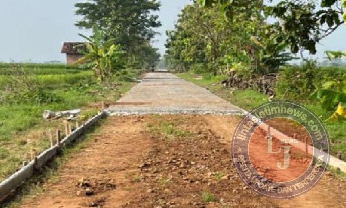Akselerasi Membuahkan Hasil Pengecoran Jalan TMMD Reguler ke-128 Kodim Sragen Capai 50 Persen