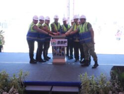 Perkuat Ketahanan Pangan dan Industri Nasional, Kapolres Gresik Hadiri Groundbreaking Pabrik Komplek Nitrat PT Bara Blasting Perkasa