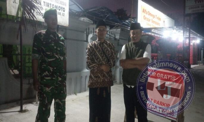 Patroli Malam Koramil di Tirtomoyo, Warga Merasa Aman dan Tenang
