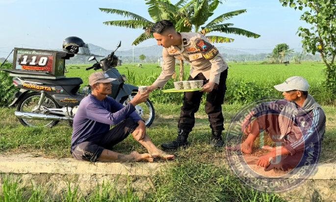 Wedangan Keliling : Cara Polres Ponorogo Edukasi Kamtibmas dan Sosialisasi Call Center 110