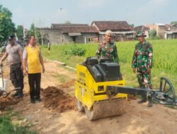 Baby Rolly diturunkan di TMMD Reg ke-128 Kodim 0725/Sragen