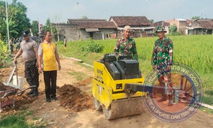 Baby Rolly diturunkan di TMMD Reg ke-128 Kodim 0725/Sragen