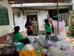 Kepedulian Babinsa Sogaten Menguatkan Semangat Warga Kelola Sampah Bernilai Ekonomi