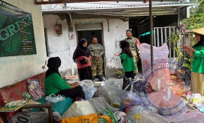 Kepedulian Babinsa Sogaten Menguatkan Semangat Warga Kelola Sampah Bernilai Ekonomi