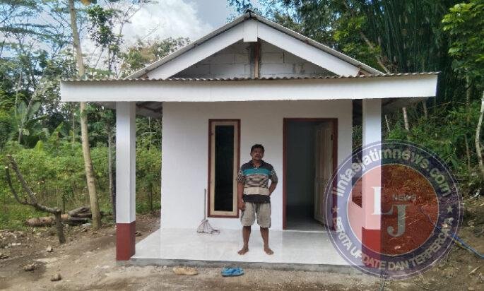 Senyum Gunadi Miliki Rumah Layak Huni