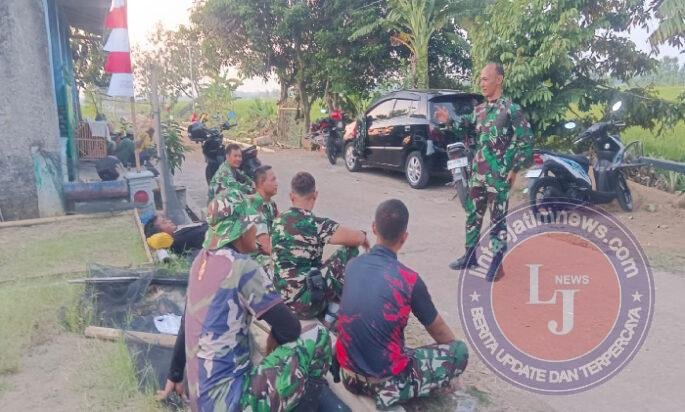 Peluh dan Tawa Menyatu di Lokasi TMMD Kodim Sragen