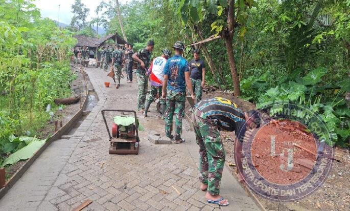 Pemasangan Paving Capai 95 Persen