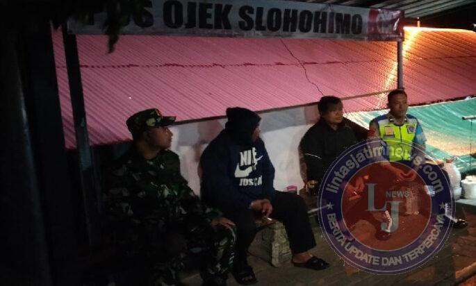 Patroli Gabungan Koramil dan Polsek Slogohimo Jaga Keamanan Wilayah, Warga Merasa Tenang