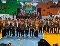 Guru PAI Lamongan Tampil Kompak dan Bersemangat dalam Apel Akbar KKG PAI Provinsi Jawa Timur 2026
