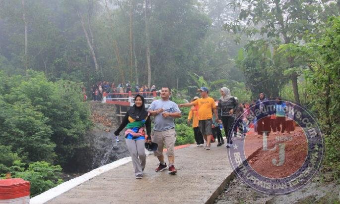 Jalan Santai, Bentuk Tasyakuran Terima Kasih TNI dari Warga Sukorejo