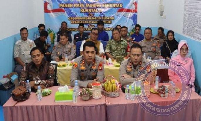 Kapolres Pelabuhan Tanjung Priok, Hadiri Panen Raya Jagung Nasional dan Launching 166 SPPG Polri Bersama Presiden RI