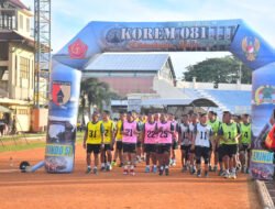 Keringat Prajurit dan ASN di Stadion Wilis, Wujud Komitmen Jaga Kebugaran dan Kesiapan Tugas