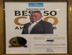 Mohamad Feriadi Soeprapto Raih Indonesia Best 50 CEO Awards 2026