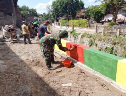Jelang Penutupan TMMD, Koramil 04/Jebres Bersama Masyarakat Genjot Pekerjaan Hingga Detik Terakhir