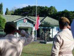 Gelar Upacara 17 an, Kasdim 0801/Pacitan Bacakan Amanat Kepala Staf Angkatan Darat