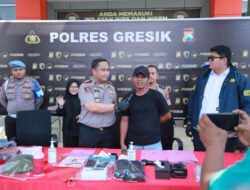 Kapolres Gresik Ungkap Lima Kasus Kejahatan, Korban Bersyukur Motor dan Barang Berharga Kembali
