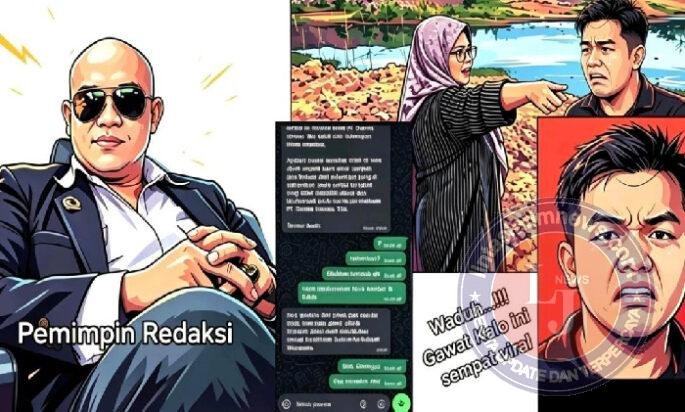 Jawaban Tegas Pimpinan Media Saat Diancam Hukum Oleh Perusahaan Tambang
