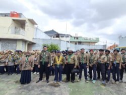 Latgab Pandu Pengenal di SMAM 10 Surabaya, Inilah Giatnya