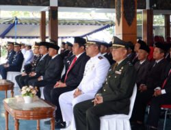 Kasdim 0801/Pacitan Bersama Forkopimda Hadiri Upacara Harkitnas dan Hardiknas 2026