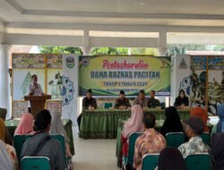 Pelda Arianto Wakili Danramil Punung Dampingi Pentasharufan Dana Baznas Pacitan Tahap I 2026
