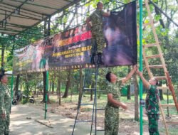 Letda Czi Suhartono Pastikan Persiapan Donor Darah dan Pengobatan Gratis Jelang Penutupan TMMD