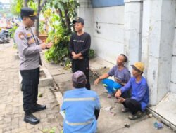 Polisi Ajak Pekerja TKBM Pelabuhan Tanjung Priok Jaga Kamtibmas dan Utamakan Keselamatan Kerja
