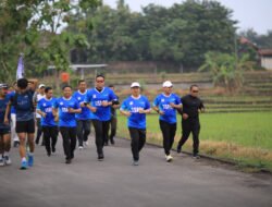 Dandim Madiun dan Forkopimda Kampanyekan Gaya Hidup Sehat Bersama Komunitas Pelari