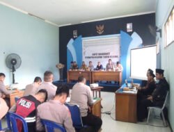 Persiapan Idul Adha, TNI dan Instansi Rakor Perkuat Pengamanan Takbir Keliling Wilayah Arjosari