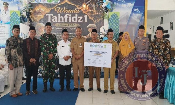 Apresiasi Pelda Mujiono Hadiri Wisuda Tahfidz, Pendidikan Merupakan Dasar Utama Moral dan Agama
