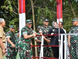 Pangdam V/Brawijaya Tinjau Lokasi Brigif TP dan Yonif TP serta Tinjau Jembatan Perintis Garuda di Ponorogo