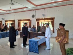 Peltu Jatmiko Hadiri Pelantikan Kasun Gabeng, Bukti Perkuat Sinergi Kawal Pemerintah Desa