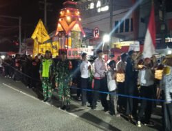 Personel Kodim 0801/Pacitan Amankan Takbir Keliling Menjelang Hari Raya Idul Adha 1447 H