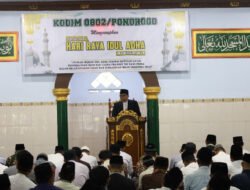 Kodim Ponorogo Gelar Shalat Idul Adha 1447 H / 2026 M