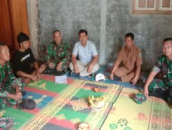 Jalin Kedekatan Dengan Warga Binaan, Babinsa Koramil 0801/05 Nawangan Lakukan Komsos