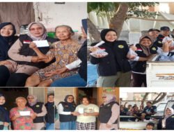 Berbagi Maslahat, Yayasan Al-Muttaqin Sanankulon Konsisten Santuni Dhuafa hingga Yatim Piatu
