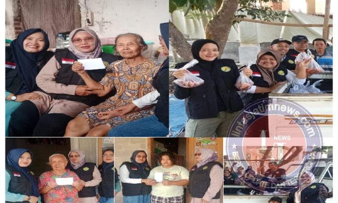 Berbagi Maslahat, Yayasan Al-Muttaqin Sanankulon Konsisten Santuni Dhuafa hingga Yatim Piatu