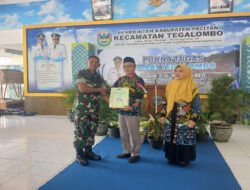 Hadiri Purna Tugas Camat, Danramil 0801/04 Tegalombo Berpesan Sinergi Dan Kolaborasi Tetap Terjalin