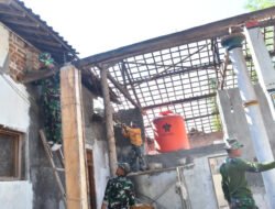Rehab Panti Asuhan Kanzul Huda Ponorogo, TNI dan Rakyat Kerja Maksimal