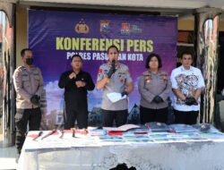 Polres Pasuruan Kota Amankan 4 Tersangka Pengeroyokan Remaja di GOR Untung Suropati