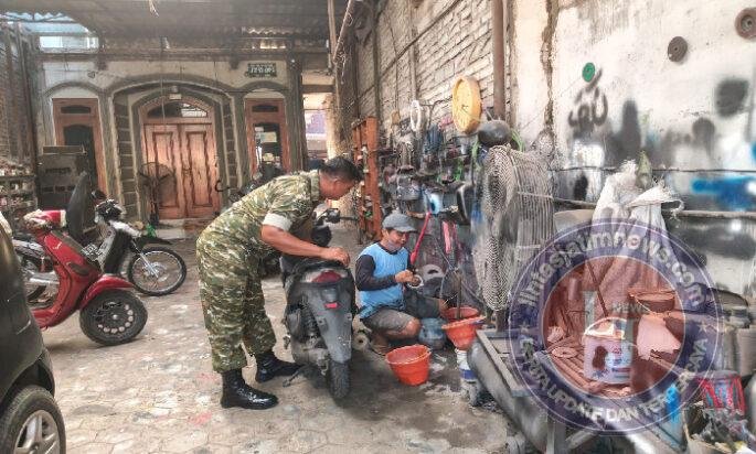 Komsos, Dorong Kesuksesan Tugas Babinsa Kodim Ponorogo di Desa Binaan