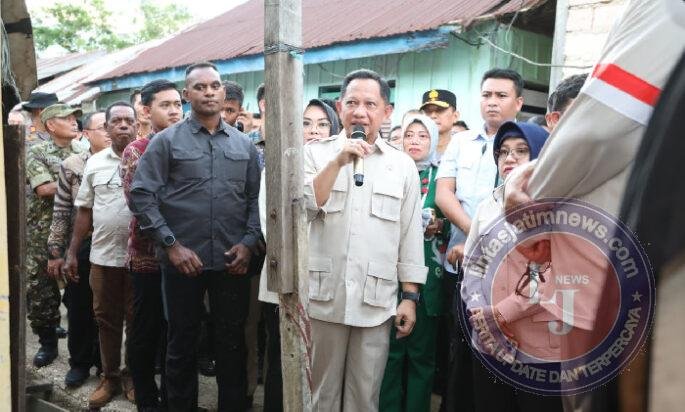 Tinjau Lokasi BSPS di Kota Kendari, Tito Karnavian Tegaskan Kehadiran Nyata Pemerintah
