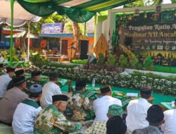 Pererat Silahturahmi dan Jaga Kondusifitas di Wilayah, Danramil Jogorogo Hadiri Pengajian Muslimatan NU